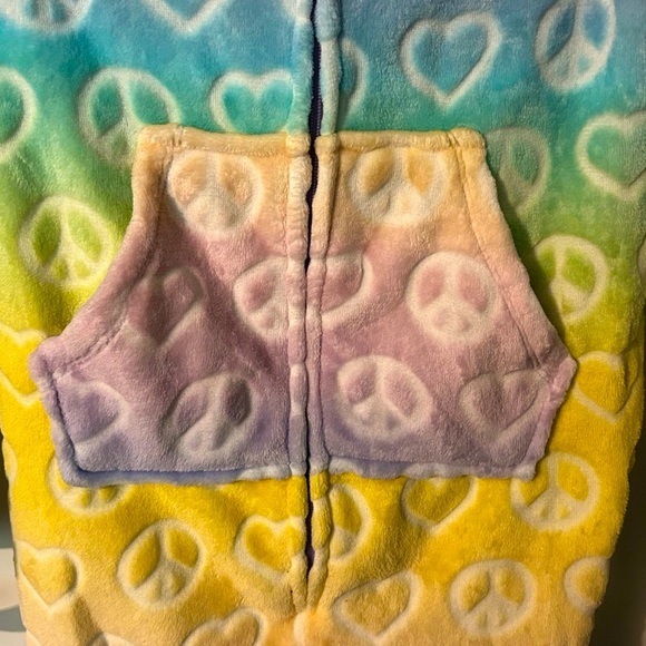 Girls Hoodie Onesie Pajamas! Size Large 10/12! NWT! - Picture 5 of 7